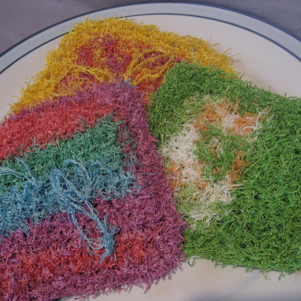Handmade scrubbies - Picture 5 of 9